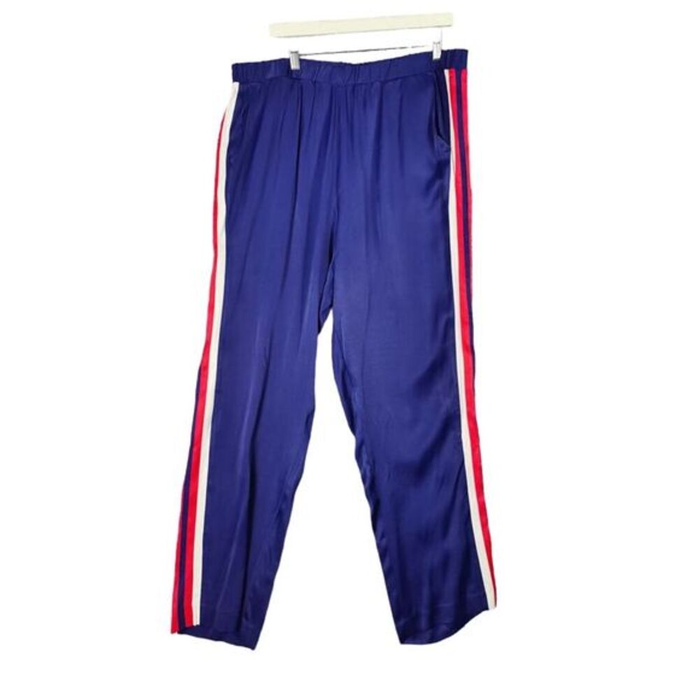 ELOQUII X KATIE STURINO Stripe Pull-on Jogger Pants Womens SZ 16 Workout 90s